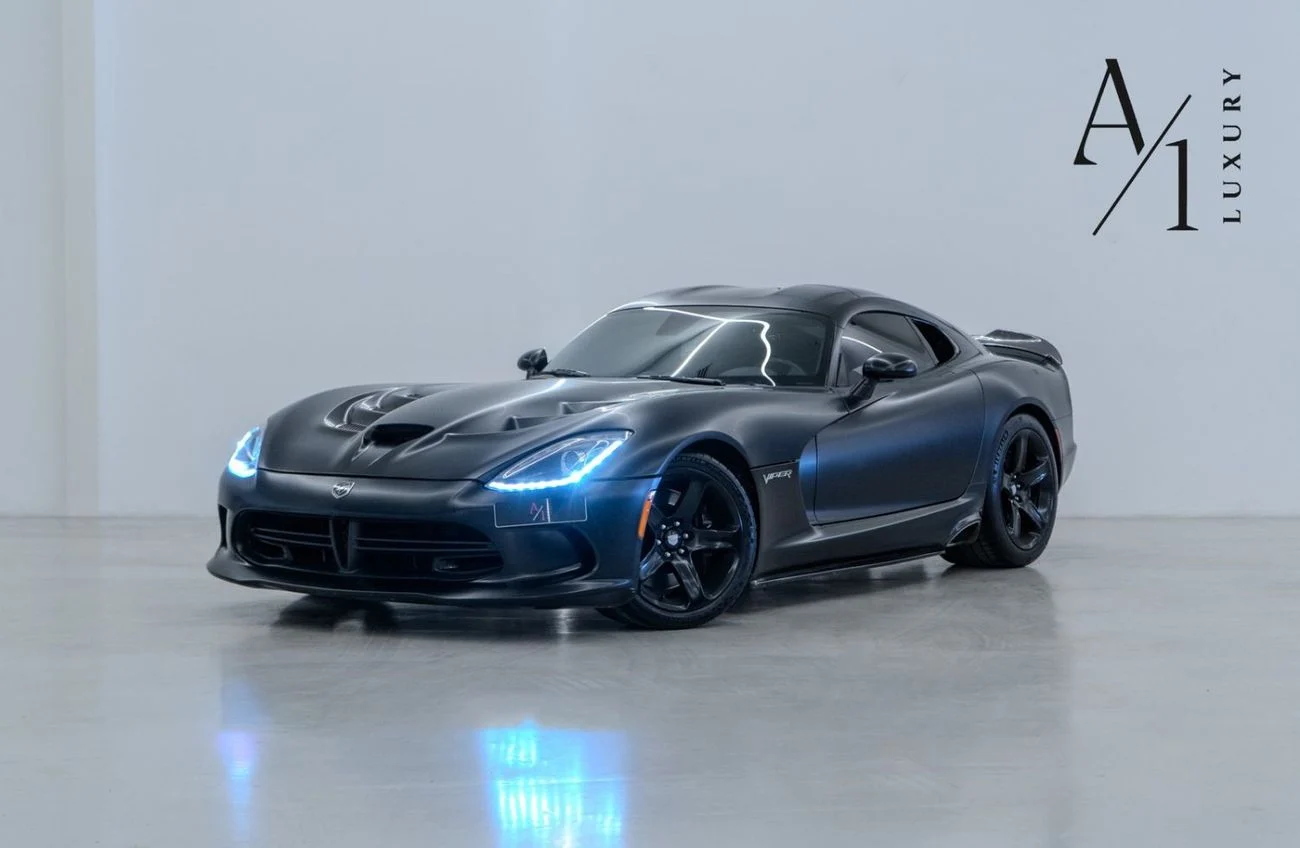 2017 Dodge Viper SRT, schwarz, 68.100 km, Import VAE — Foto 1