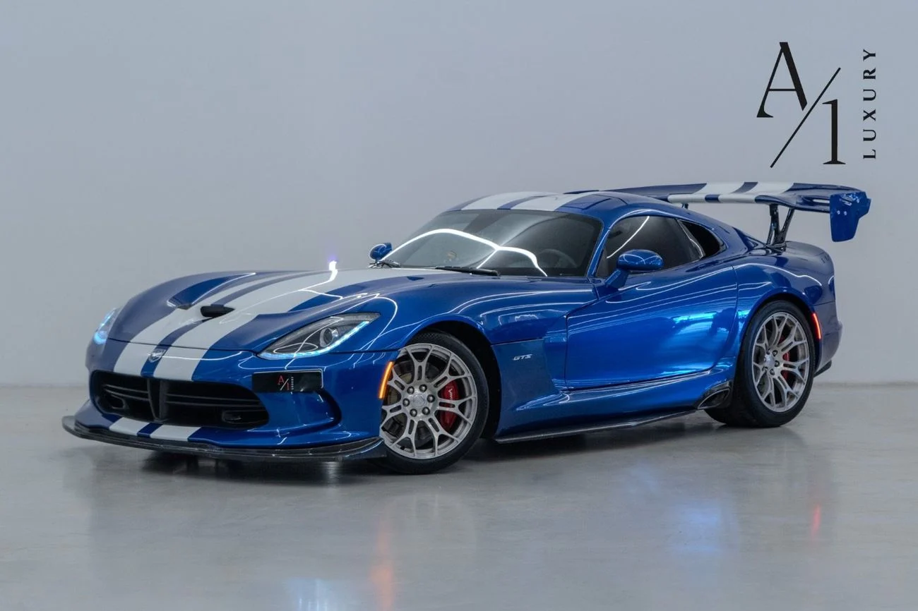 2013 Dodge Viper GTS, blau, 66.500 km, Import VAE — Foto 1