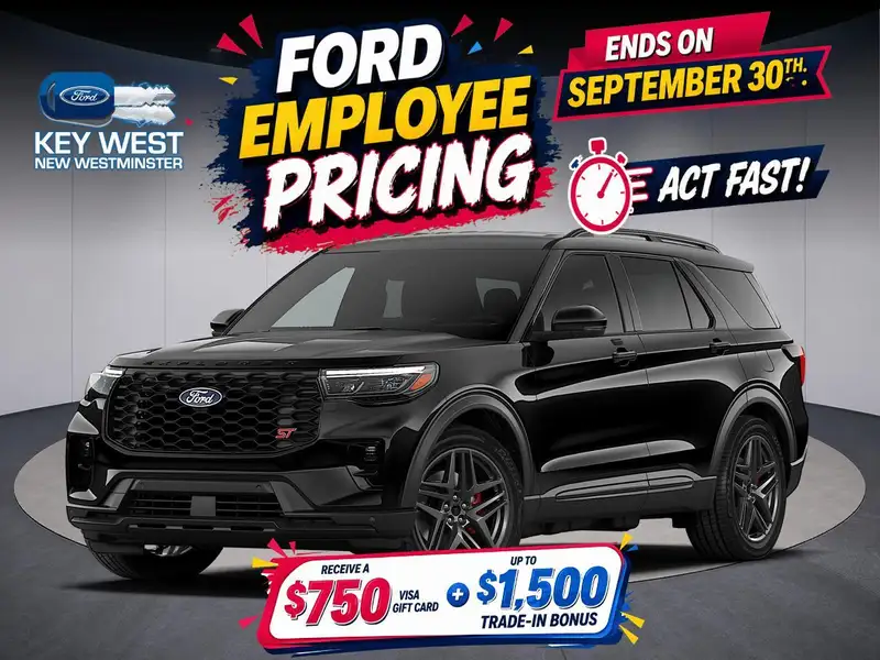 2027 Ford Explorer ST 4WD, schwarz, 0 km, Import Kanada — Foto 1