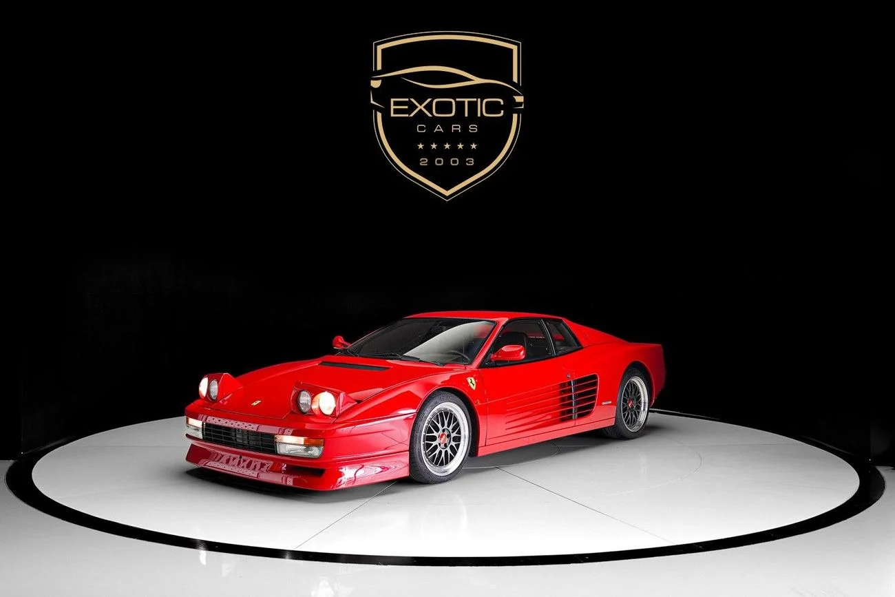 1991 Ferrari Testarossa STD, rot, 17.000 km, Import VAE — Foto 1