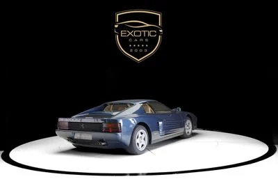 1987 Ferrari Testarossa, blau, 24.000 km, Import VAE — Foto 2 z 16