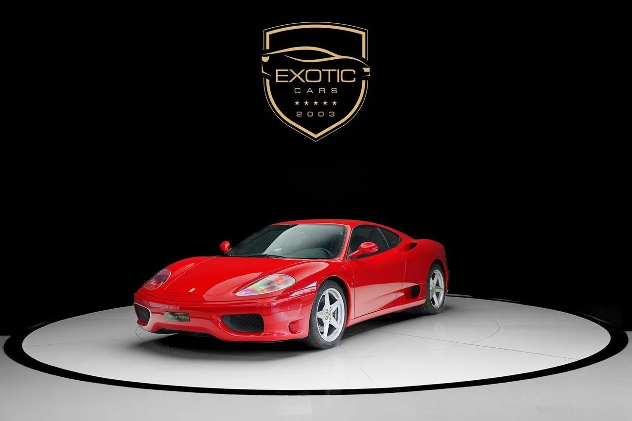 2002 Ferrari 360 Challenge, rot, 14.000 km, Import VAE — Foto 1