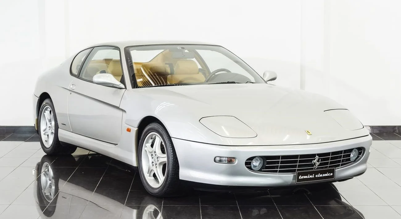 2004 Ferrari 456, silber, 6.950 km, Import VAE — Foto 1