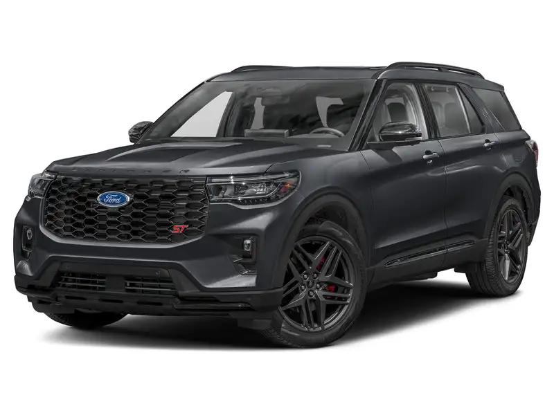 2027 Ford Explorer ST 4WD | ST Sinister Package | Twin-Panel Moonroof, schwarz, 0 km, Import Kanada — Foto 1
