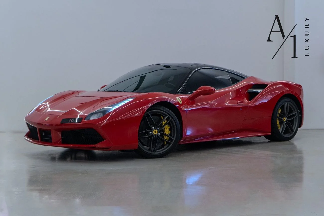 2017 Ferrari 488, rot, 25.000 km, Import VAE — Foto 1