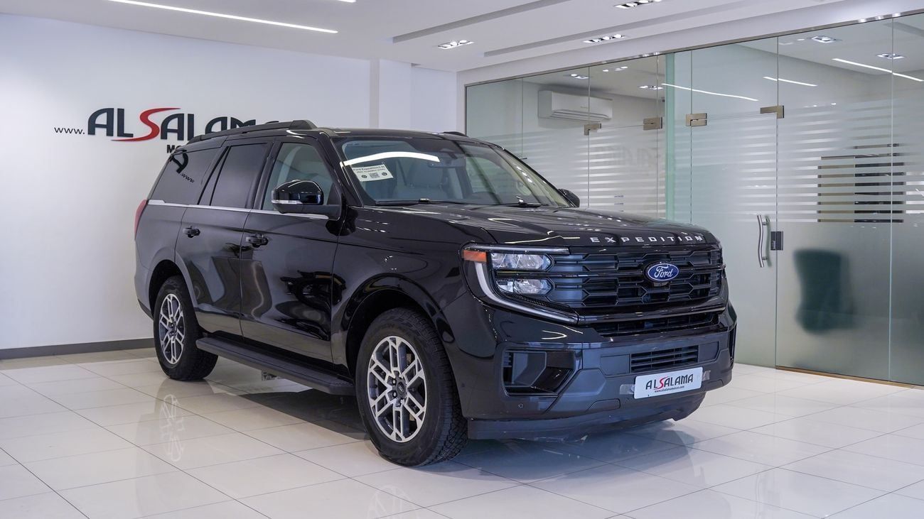 2025 Ford Expedition PLATINUM, schwarz, 14.900 km, Import VAE — Foto 1