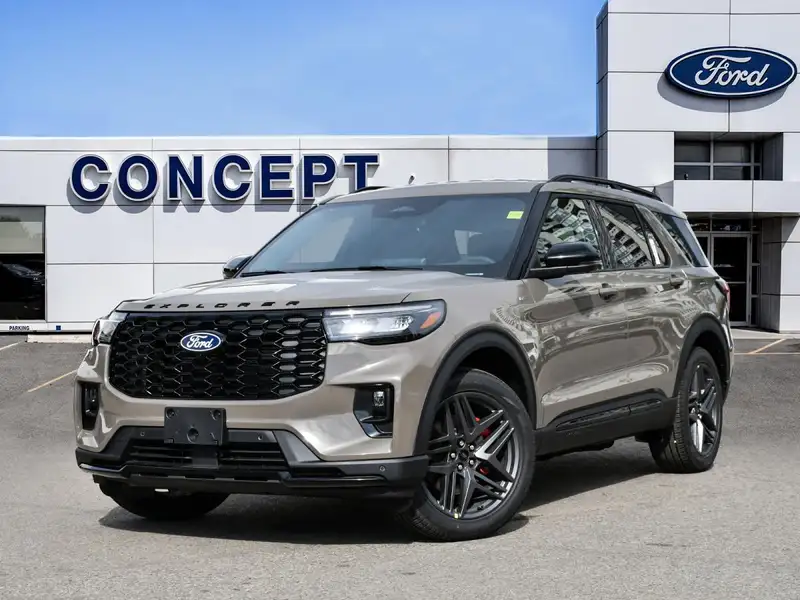 2027 Ford Explorer St-Line, grau, 0 km, Import Kanada — Foto 1