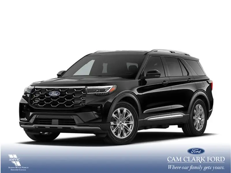 2027 Ford Explorer Platinum, grau, 0 km, Import Kanada — Foto 1