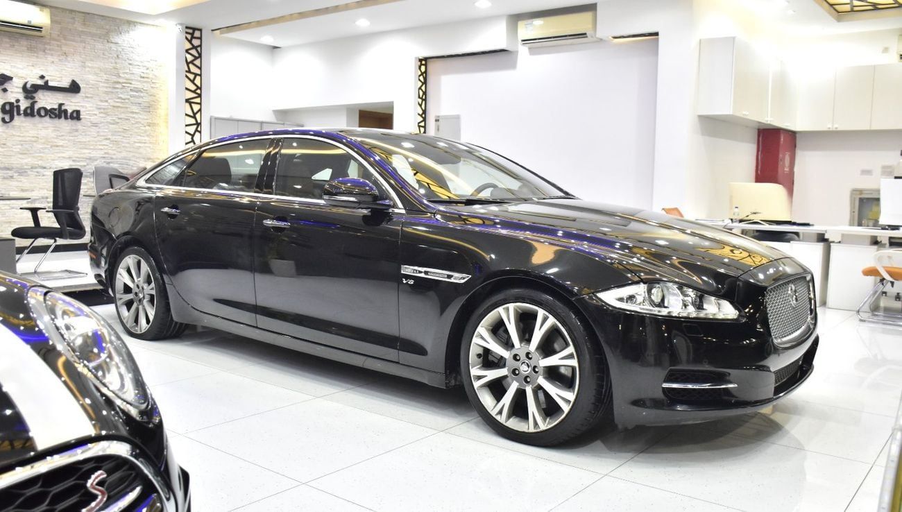 2013 Jaguar XJL, schwarz, 56.000 km, Import VAE — Foto 1