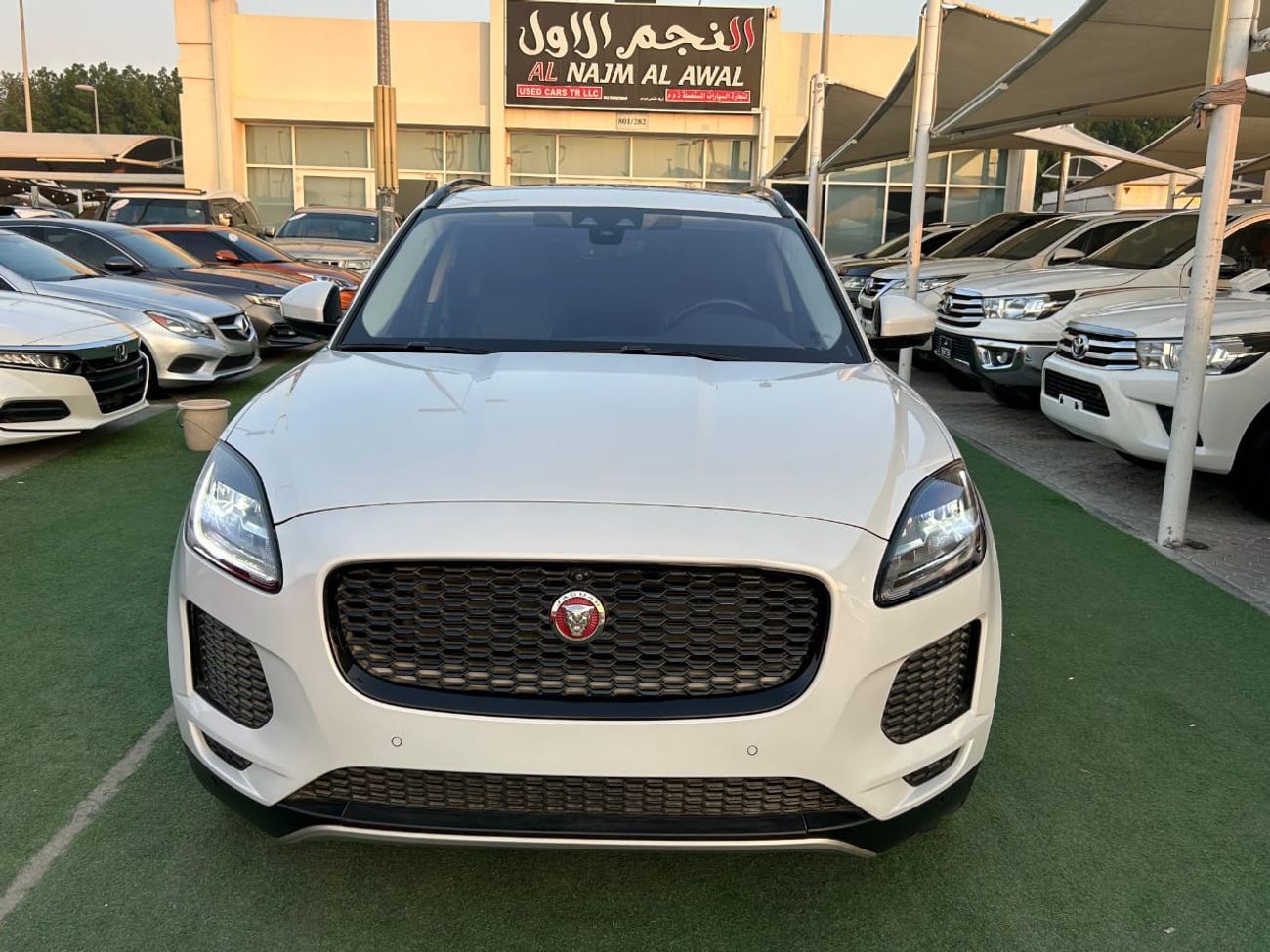 2018 Jaguar E-PACE S, weiß, 59.690 km, Import VAE — Foto 1