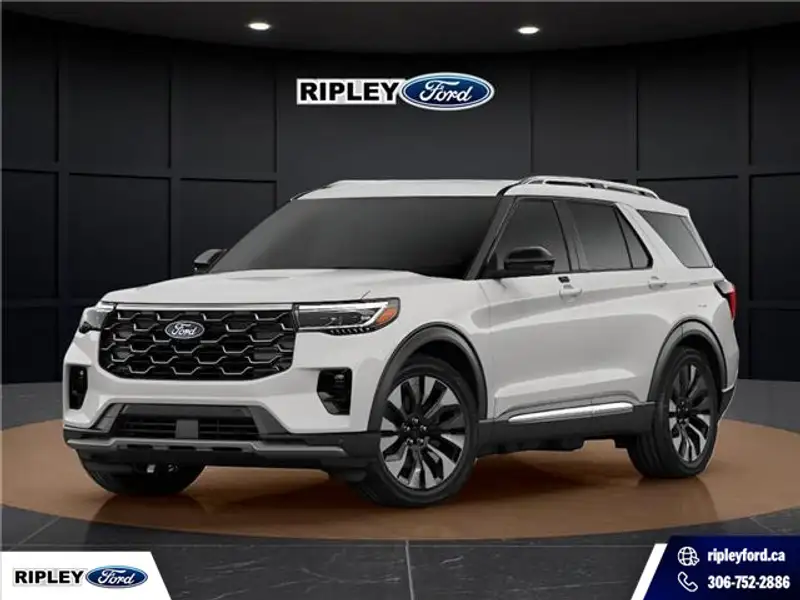 2027 Ford Explorer Platinum, grau, 0 km, Import Kanada — Foto 1