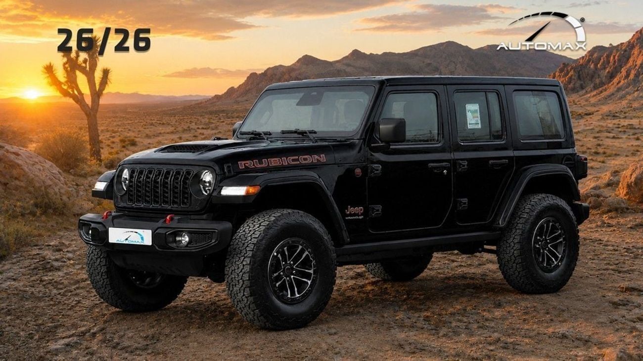 2026 Jeep Wrangler Unlimited Rubicon 2.0T, schwarz, 0 km, Import VAE — Foto 1