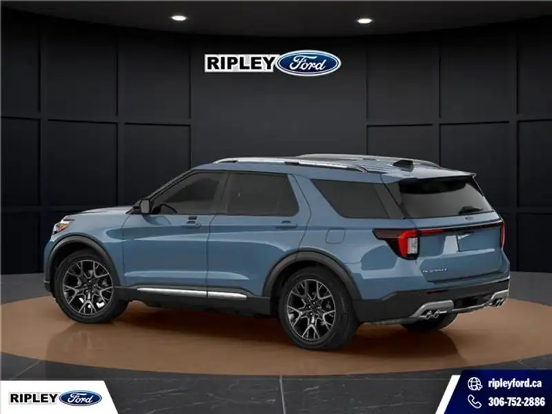 2027 Ford Explorer Platinum, blau, 0 km, Import Kanada — Foto 2 z 7