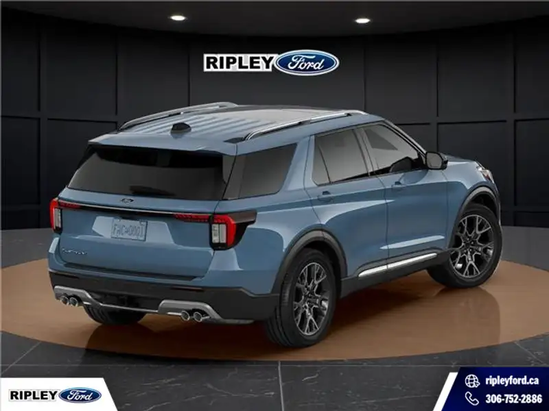 2027 Ford Explorer Platinum, blau, 0 km, Import Kanada — Foto 3 z 7