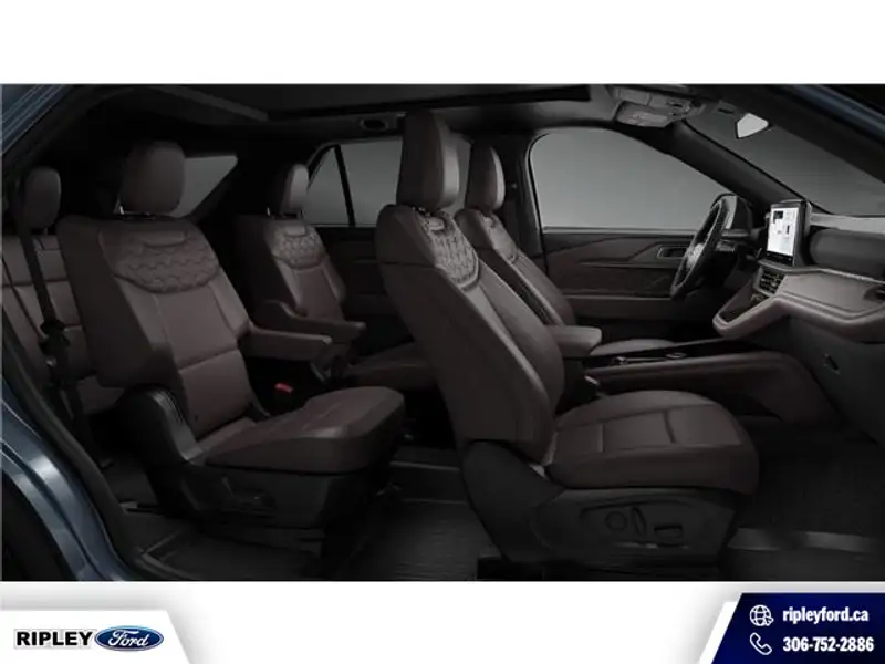 2027 Ford Explorer Platinum, blau, 0 km, Import Kanada — Foto 6 z 7
