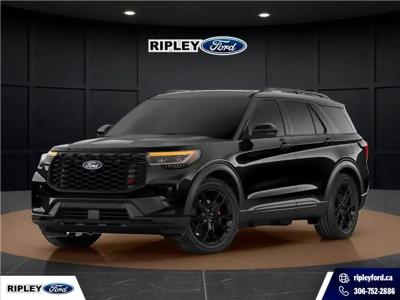 2027 Ford Explorer ST, schwarz, 0 km, Import Kanada — Foto 1