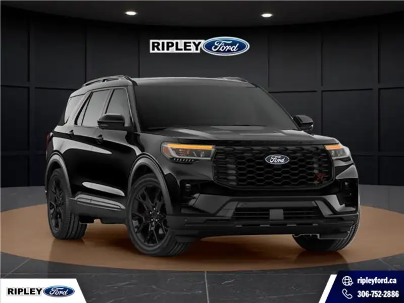 2027 Ford Explorer ST, schwarz, 0 km, Import Kanada — Foto 4 z 7