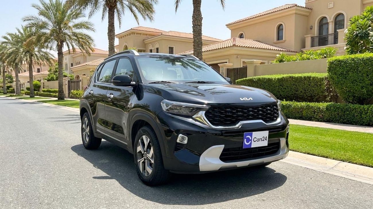 2023 Kia Sonet EX, schwarz, 59.364 km, Import VAE — Foto 1