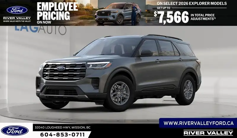 2027 Ford Explorer Active, grau, 0 km, Import Kanada — Foto 1