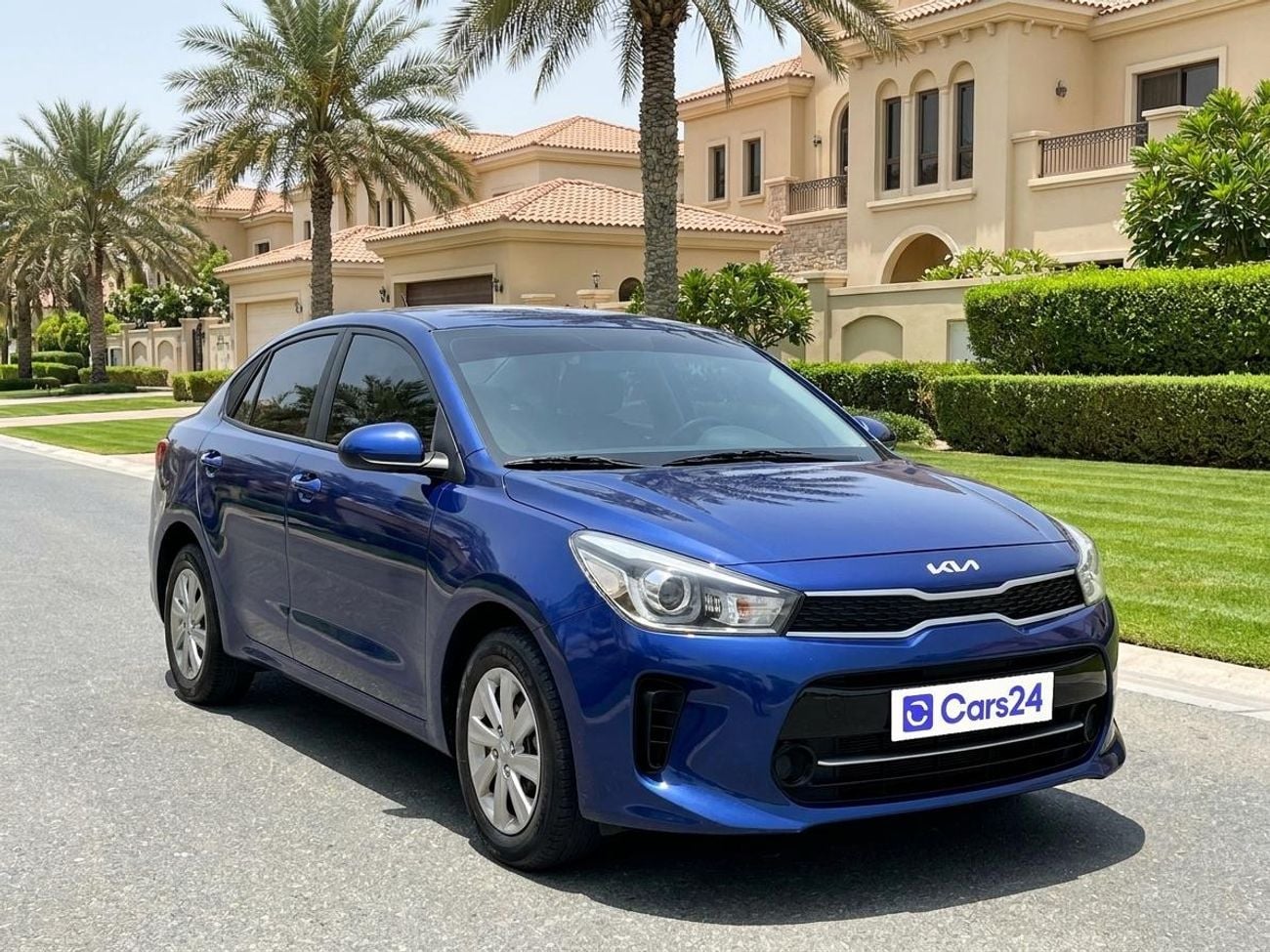 2024 Kia Pegas LX, blau, 44.203 km, Import VAE — Foto 1