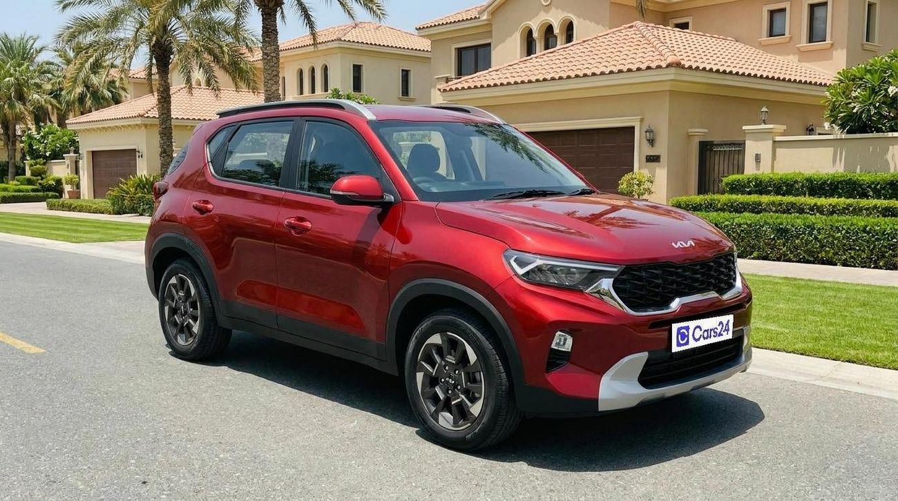 2025 Kia Sonet, rot, 56.751 km, Import VAE — Foto 1