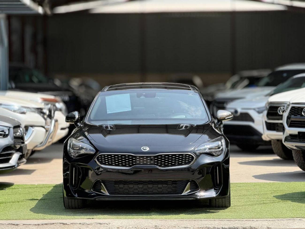 2018 Kia Stinger GT, schwarz, 95.855 km, Import VAE — Foto 1