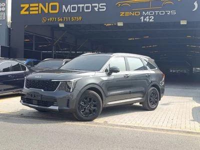 2025 Kia Sorento, grau, 7.000 km, Import VAE — Foto 2 z 13