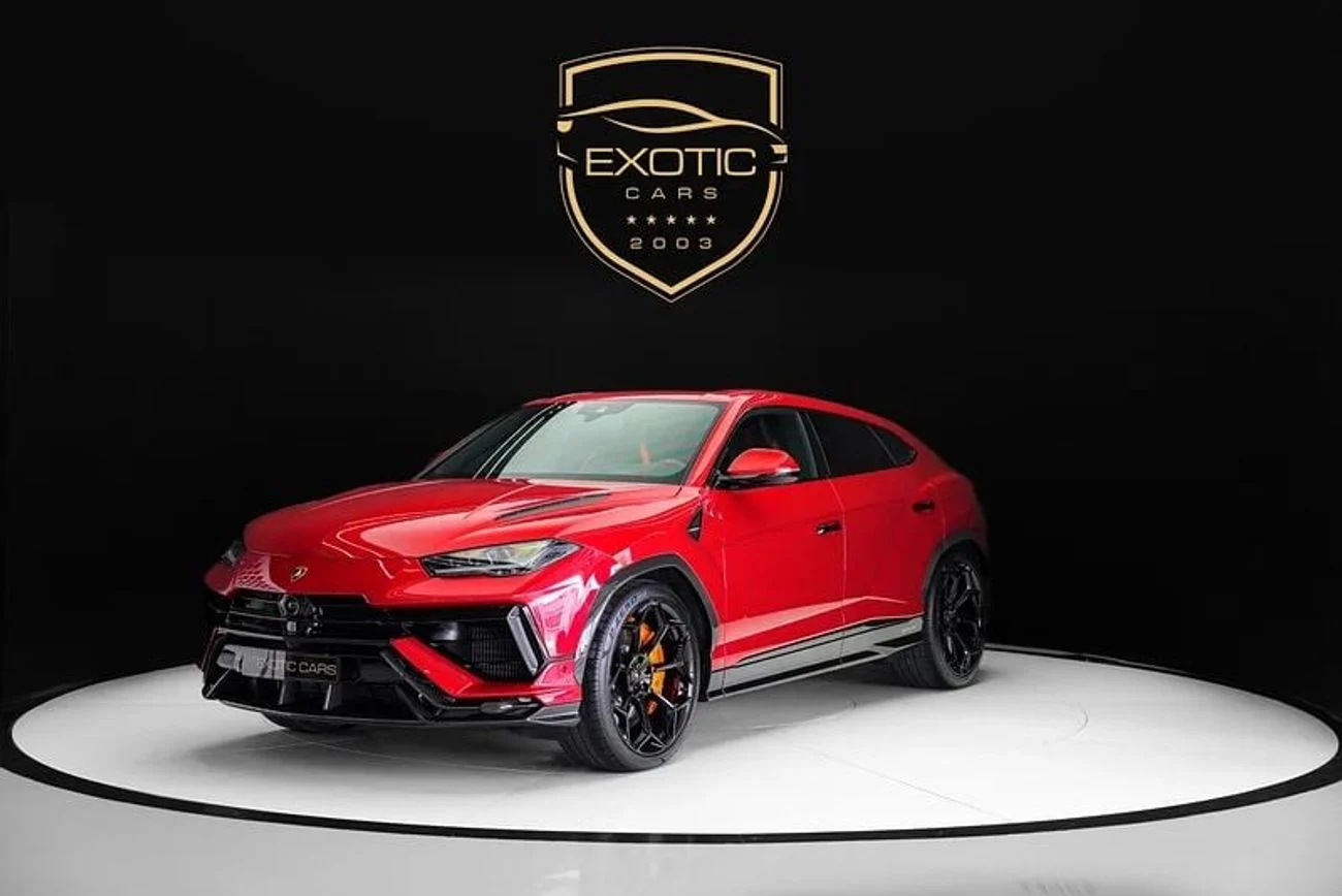 2023 Lamborghini Urus PERFORMANTE, rot, 1.000 km, Import VAE — Foto 1