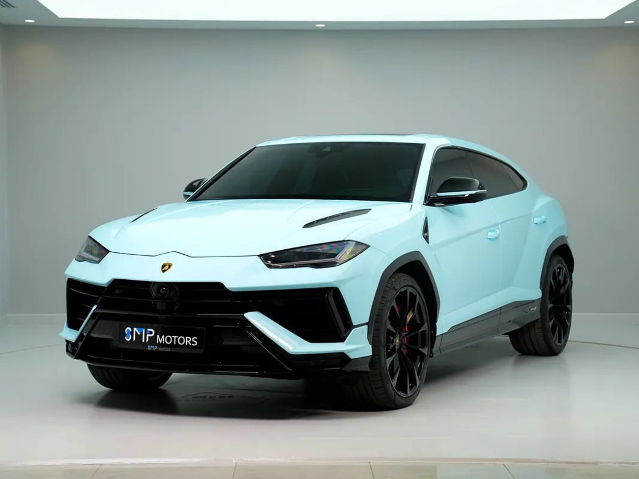 2024 Lamborghini Urus, blau, 6.064 km, Import VAE — Foto 1