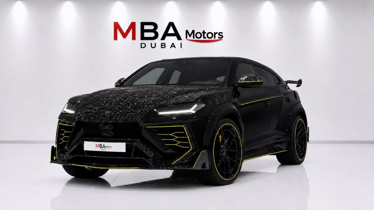 2021 Lamborghini Urus MANSORY, schwarz, 79.000 km, Import VAE — Foto 1