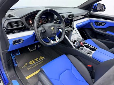 2022 Lamborghini Urus STANDARD, blau, 15.246 km, Import VAE — Foto 10 z 16
