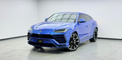 2022 Lamborghini Urus STANDARD, blau, 15.246 km, Import VAE — Foto 3 z 16