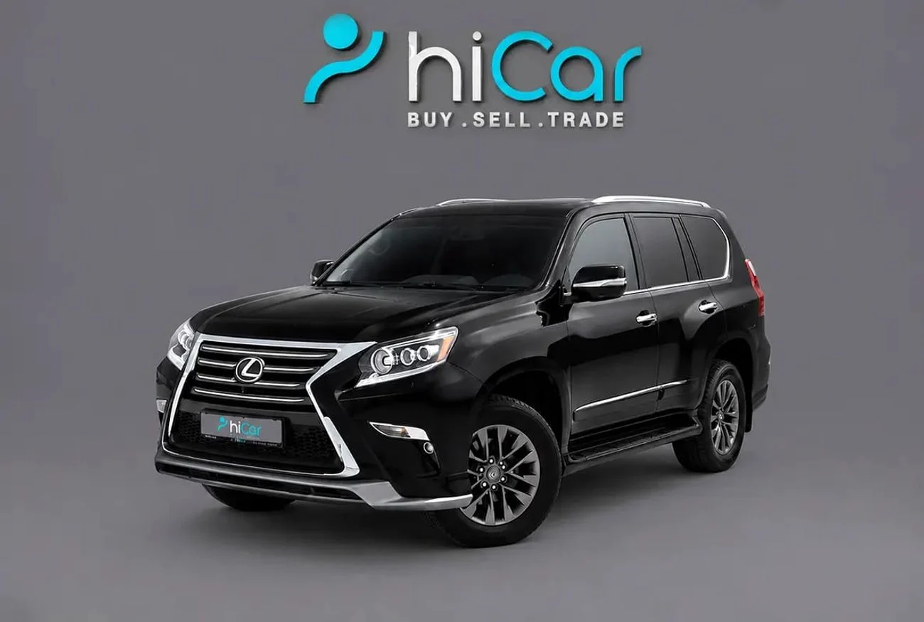 2018 Lexus GX460 PLATINUM, schwarz, 92.716 km, Import VAE — Foto 1