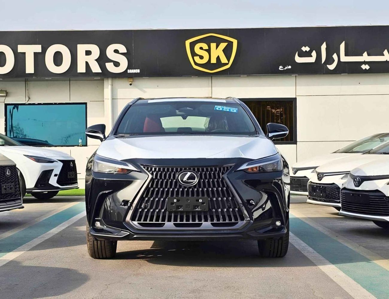 2026 Lexus NX350 PREMIER, schwarz, 0 km, Import VAE — Foto 1