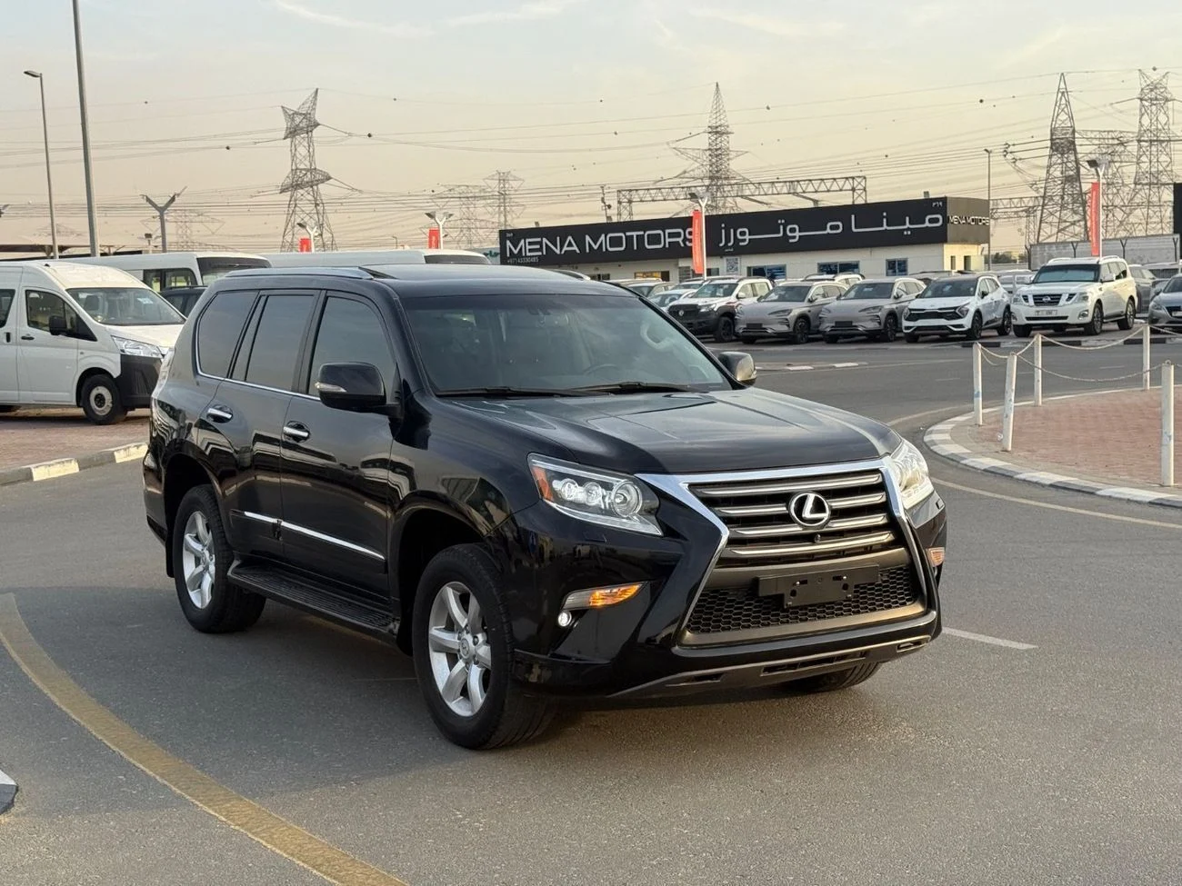 2017 Lexus GX460 PLATINUM, schwarz, 147.000 km, Import VAE — Foto 1