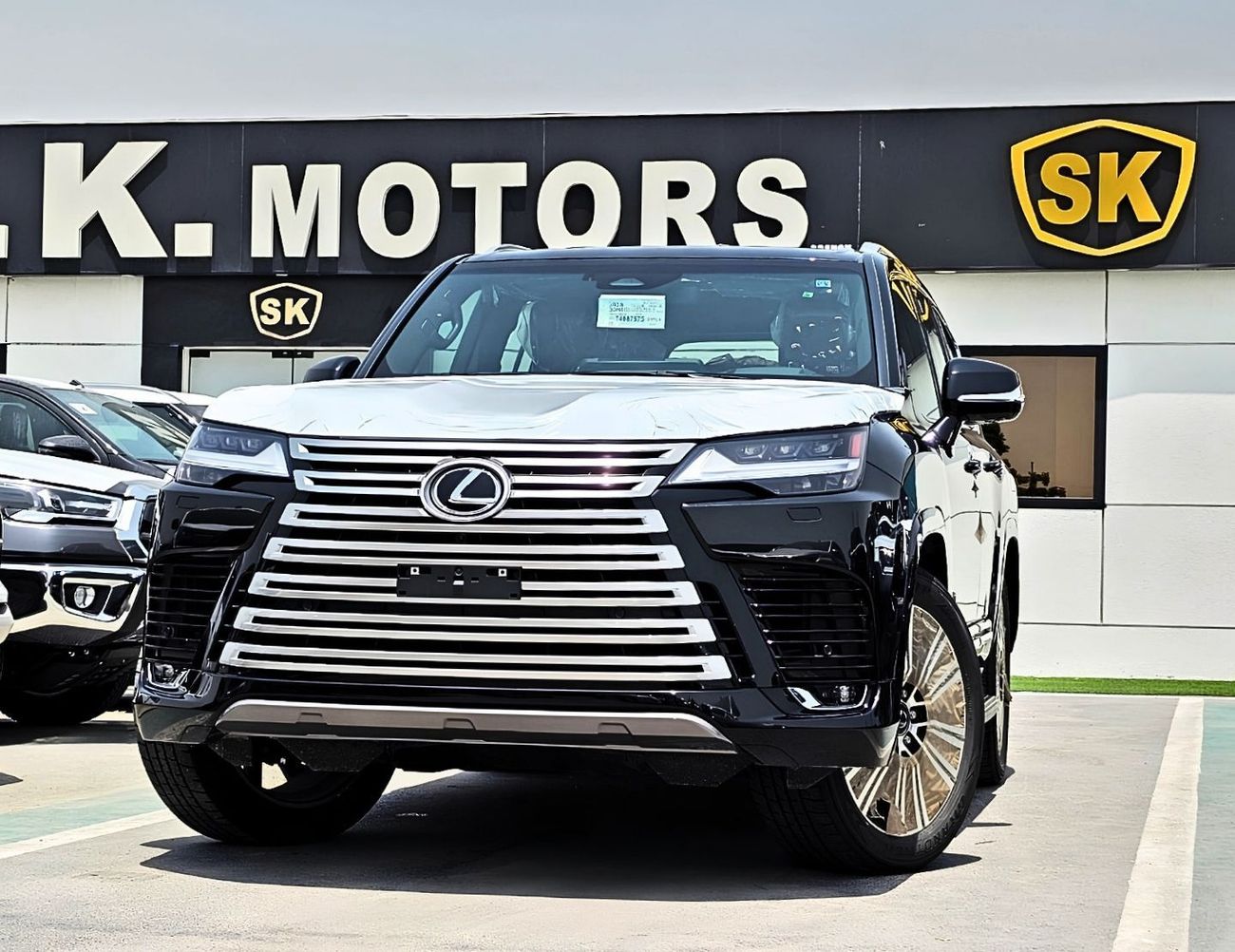2026 Lexus LX600 SIGNATURE, schwarz, 0 km, Import VAE — Foto 1