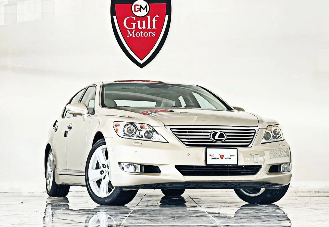 2011 Lexus LS460 LWB 5ST, gold, 282.000 km, Import VAE — Foto 1