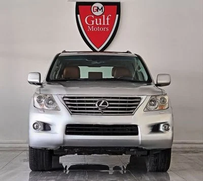 2009 Lexus LX570 TOP, silber, 162.000 km, Import VAE — Foto 2 z 8