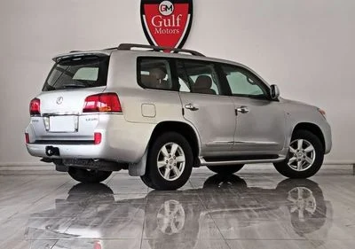 2009 Lexus LX570 TOP, silber, 162.000 km, Import VAE — Foto 4 z 8