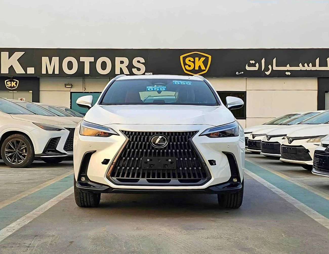 2026 Lexus NX350 PREMIER, weiß, 0 km, Import VAE — Foto 1