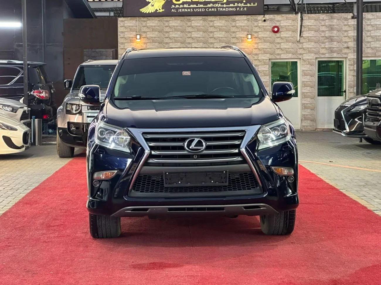 2017 Lexus GX460 PLATINUM, blau, 169.000 km, Import VAE — Foto 1