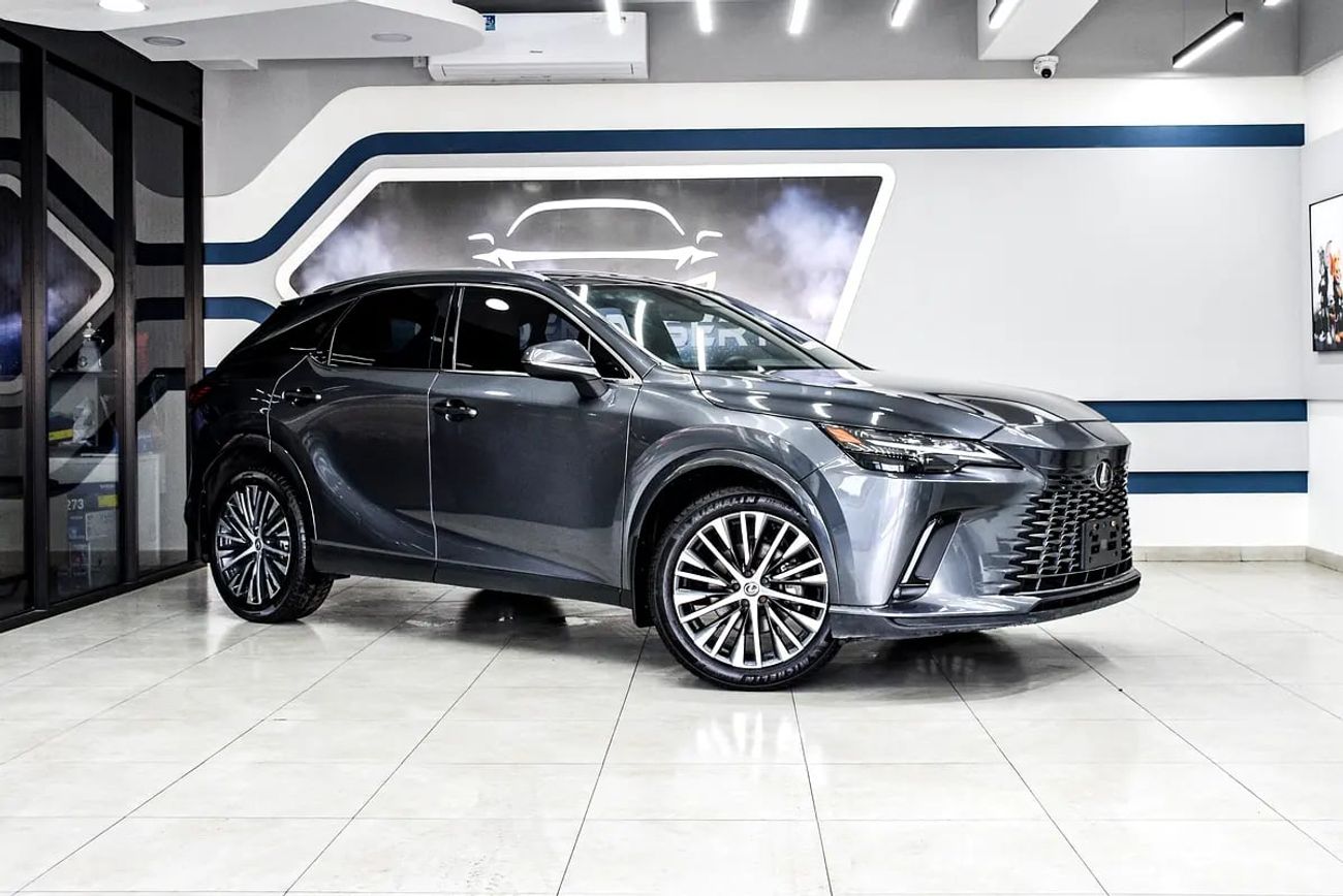 2024 Lexus RX350 Platinum, grau, 22.000 km, Import VAE — Foto 1