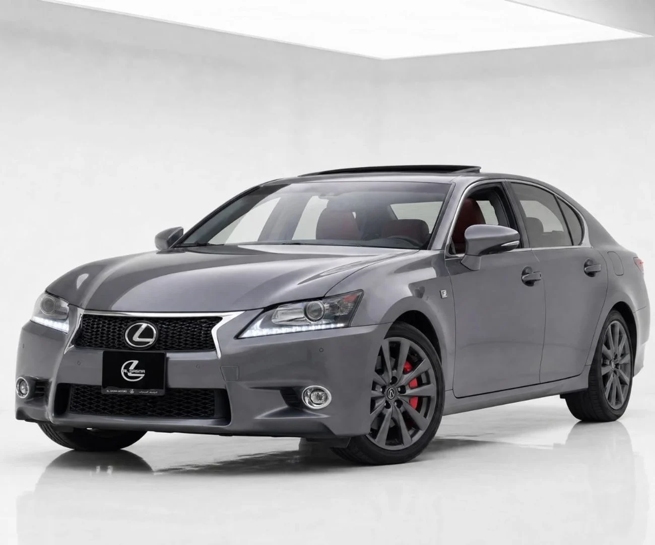 2016 Lexus GS350 PLATINUM, grau, 179.000 km, Import VAE — Foto 1