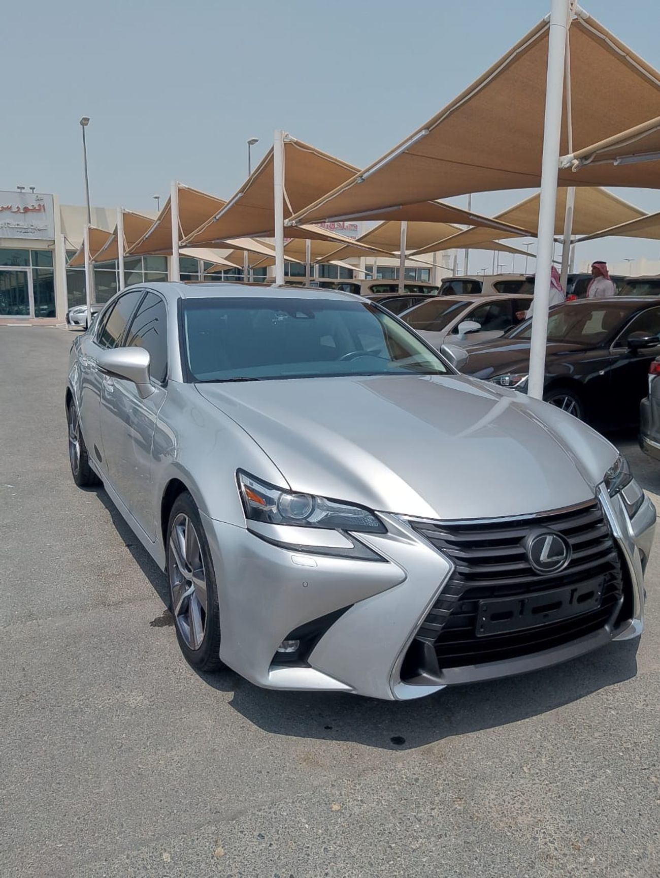 2018 Lexus GS300, silber, 79.000 km, Import VAE — Foto 1
