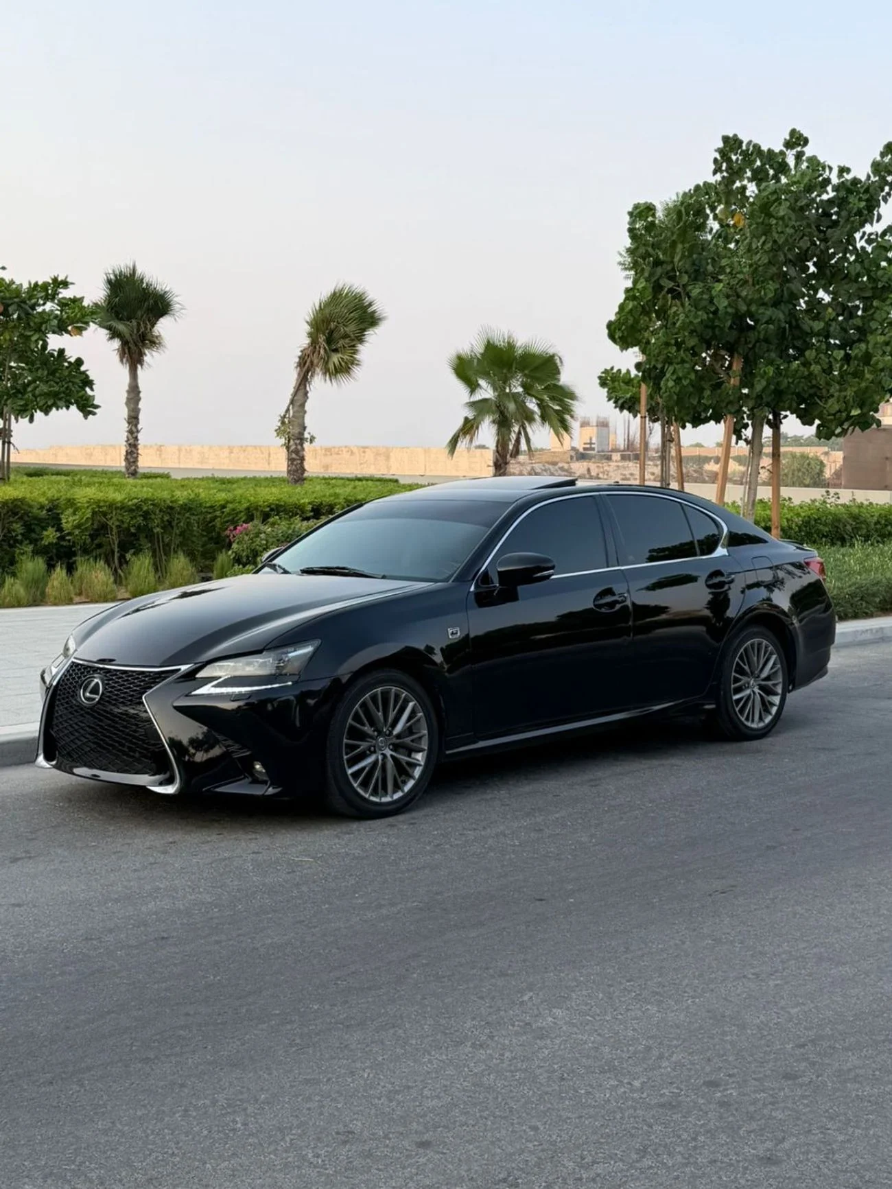 2013 Lexus GS350 PLATINUM, schwarz, 262.000 km, Import VAE — Foto 1