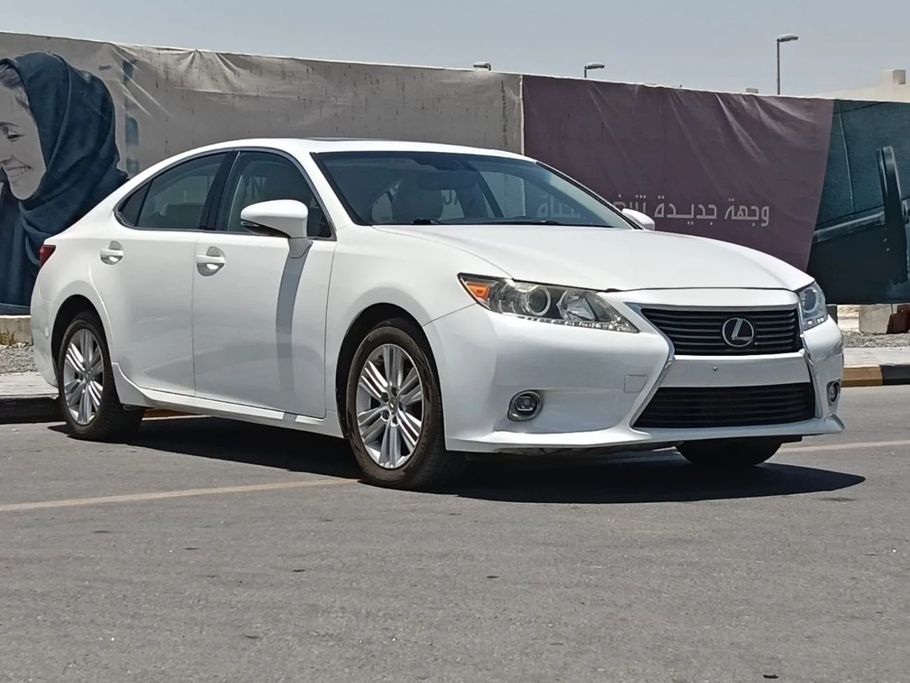 2013 Lexus ES350 PLATINUM, weiß, 91.000 km, Import VAE — Foto 1