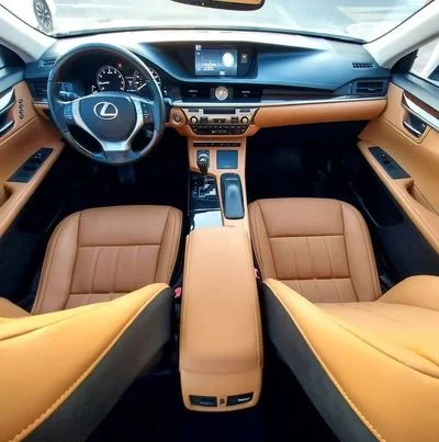 2014 Lexus ES350 TITANIUM, weiß, 77.000 km, Import VAE — Foto 7 z 10