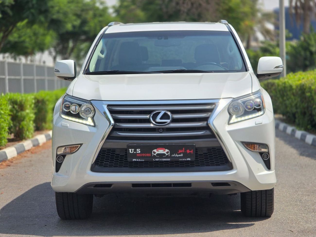 2017 Lexus GX460 PREMIER, weiß, 156.000 km, Import VAE — Foto 1