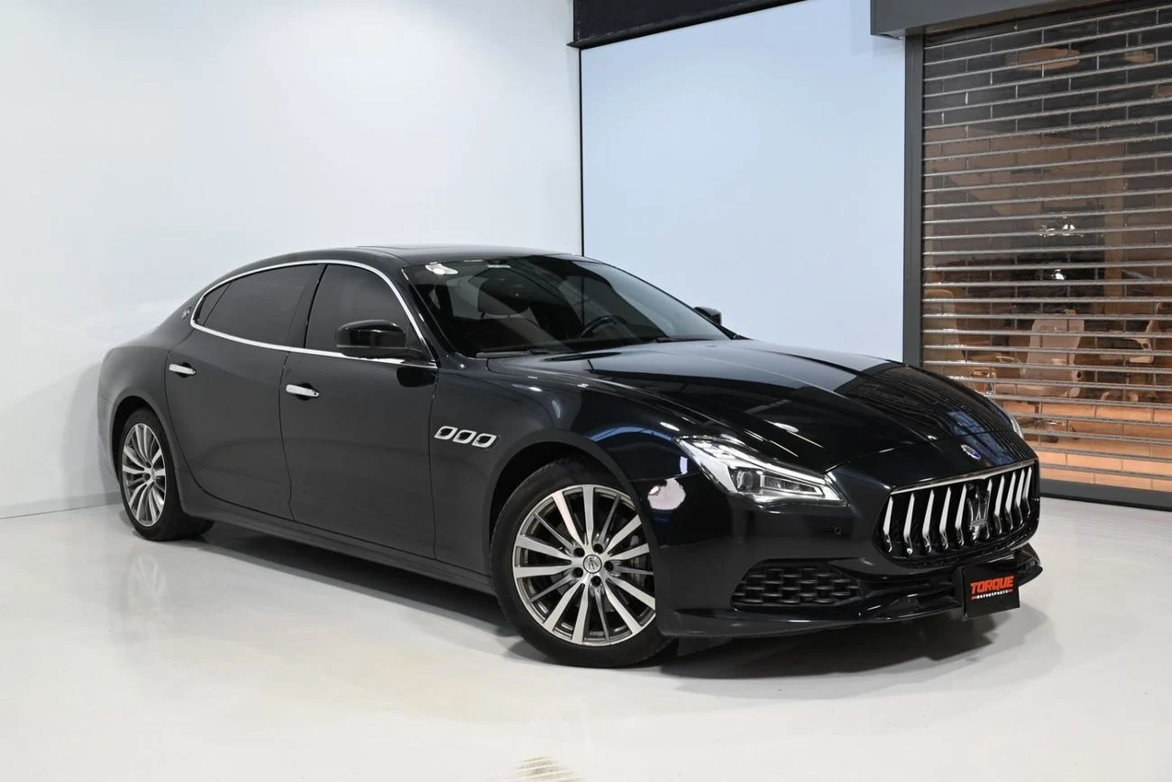 2021 Maserati Quattroporte Basic, schwarz, 100.041 km, Import VAE — Foto 1