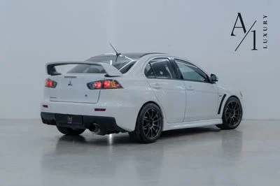 2015 Mitsubishi Lancer Evolution, weiß, 107.750 km, Import VAE — Foto 3 z 13